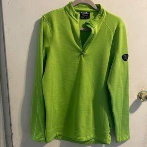 Killtec Vibrant Green Half-Zip Pullover‎